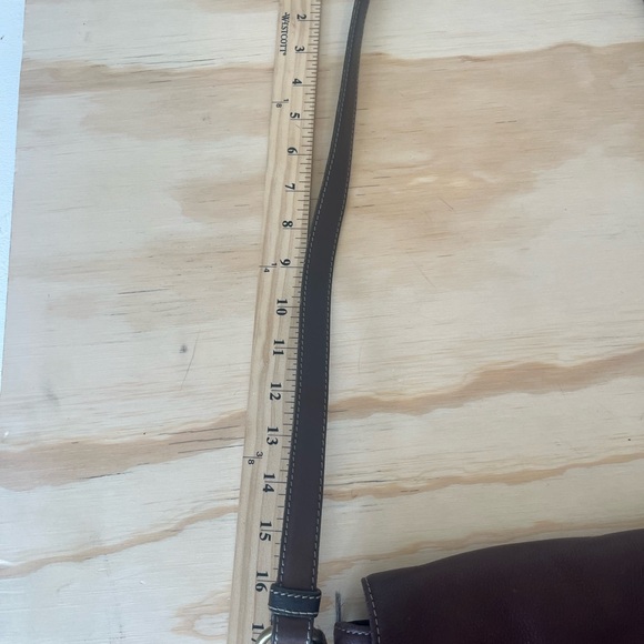 LEATHER CROSSBODY BAG - Picture 8 of 10